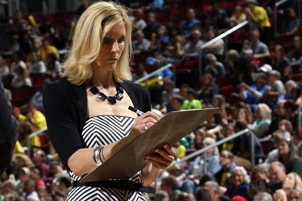 Competitive edge: Jenny Boucek, the head coach of the Seattle Storm, is looking at ways her team can use a health measurement device developed in Newcastle. 
