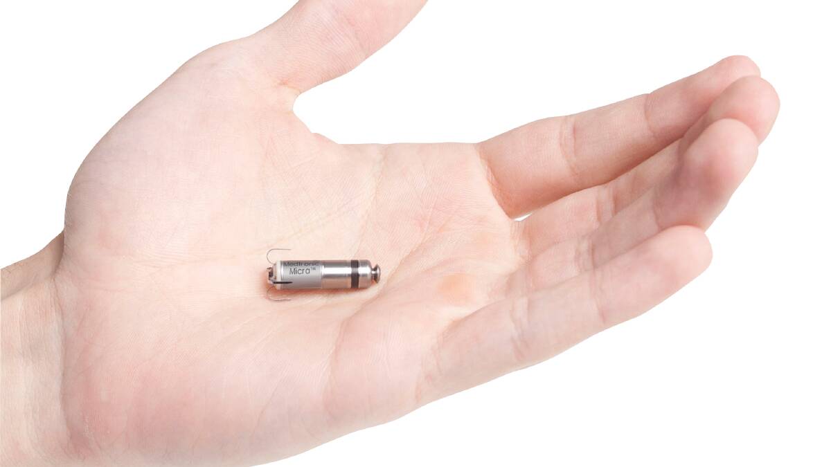 The Medtronic Micra Transcatheter Pacing System - a teeny, tiny all-in-one pacemaker.