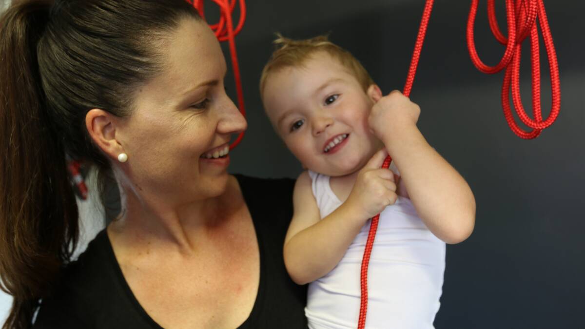 Hunter children with cerebral palsy are seeing good results with Redcord therapy
