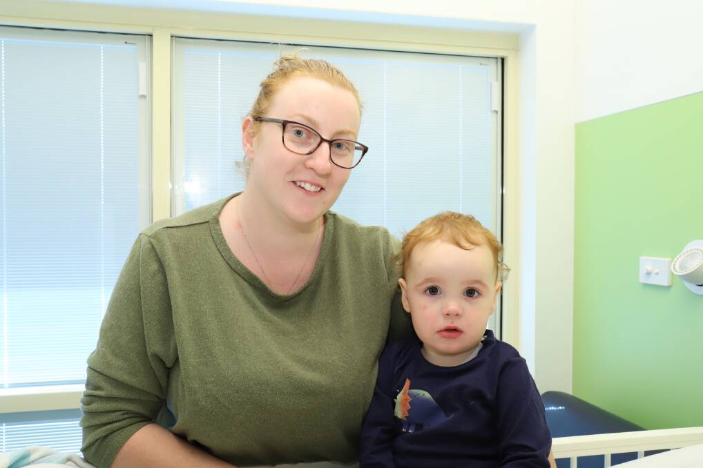 New swab passes test: Logan, 2, and his mother Laura Patrick, of Maryland, found the new COVID-19 test to be much quicker and easier than it was previously. Logan was tested because he had respiratory symptoms.