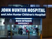 Busy as: John Hunter Hospital ED staff say the pressure has been intense as demand on the department increases. Picture: Marina Neil