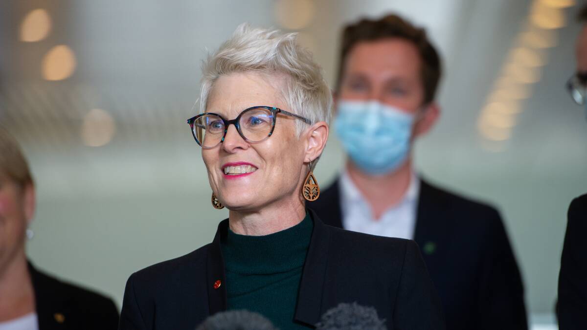 Greens senator Penny Allman-Payne has challenged Labor to support its National Energy Transition Authority Bill. Picture: Elesa Kurtz