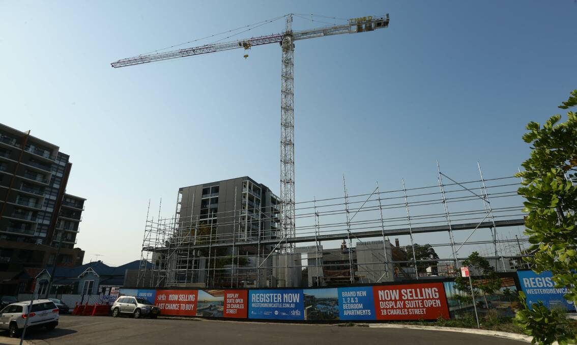 Going up: Apartments are expected to be in high demand in inner Newcastle in coming decades. The city's population is expected to grow by 24.2 per cent. 