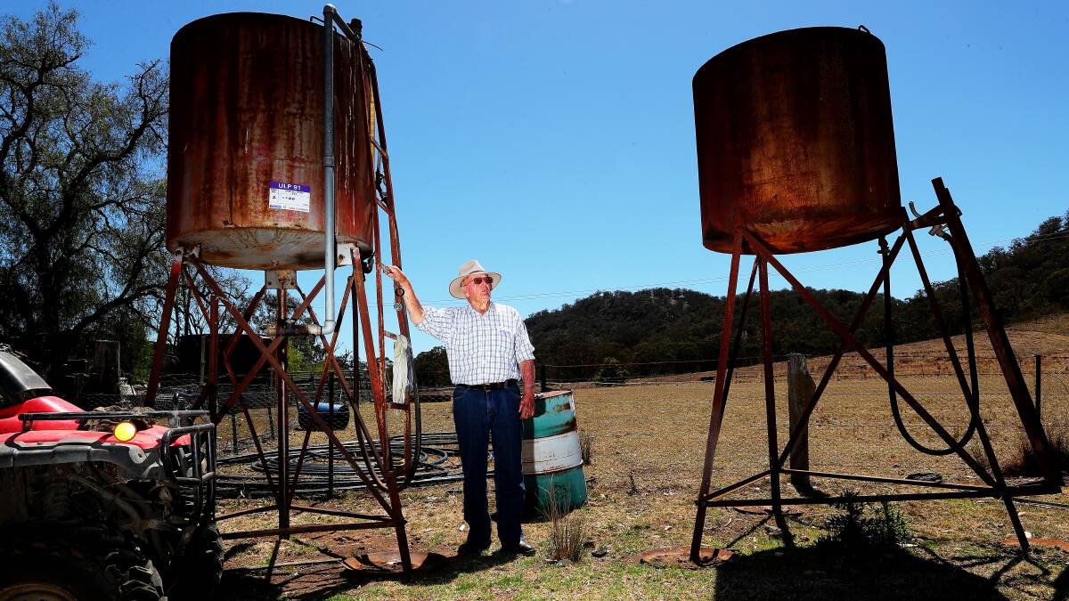 Brian Hunt has seen many droughts come and go - Pictures by Peter Lorrimer 
