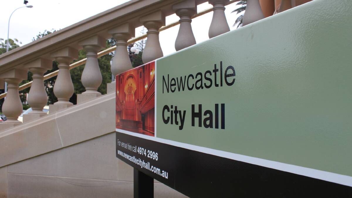 Restored Newcastle City Hall ramp revealed
