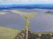 Plenty of sun: An artist's impression of Maoneng's proposed $1.6 billion, one gigawatt solar and battery hub at Merriwa in the Upper Hunter.