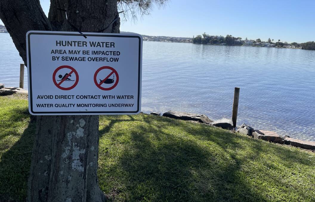 Lake Macquarie sewage leak fixed, Hunter Water says