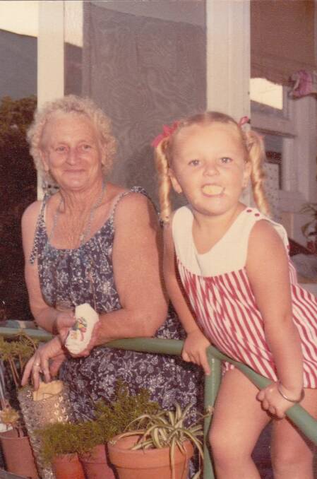 Happier times: Vera and Cassie Crebert on Cassie's fourth birthday. Cassie is suing SummitCare nursing home at Wallsend for alleged negligence. 