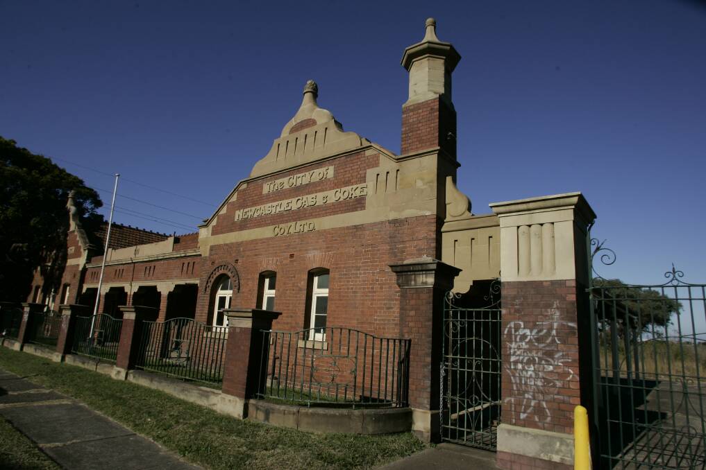 Hot stuff: An $11.5 million clean-up project is presently underway at the seven hectare former Newcastle Gasworks site, which operated between 1913 and 1985.