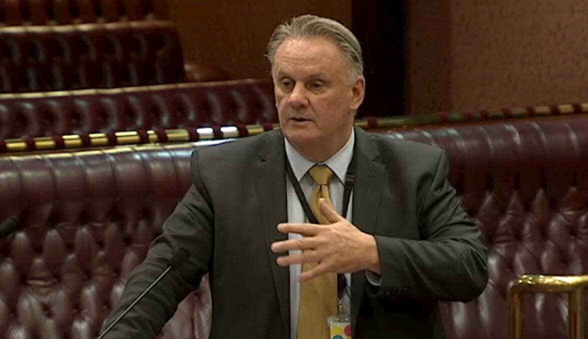 New voice for the Hunter: Mark Latham spoke of the need to economic diversification and government investment in the Hunter Region.