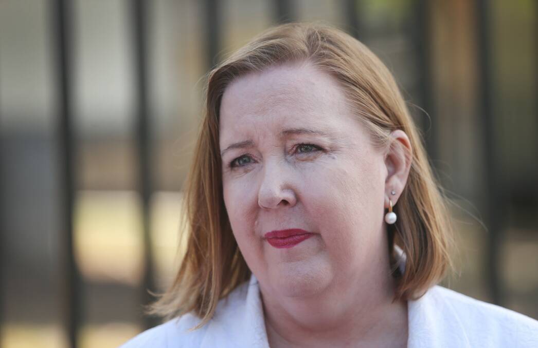 Show us the money: Jenny Aitchison is concerned about the education infrastructure spending in Maitland.