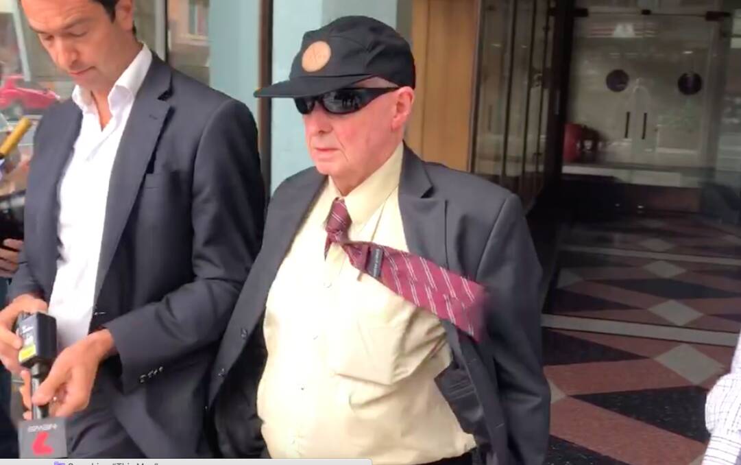 Guilty: Former Catholic priest Vince Ryan leaving Sydney District Court on Thursday after being found guilty of four counts of indecent assault. He will be sentenced in April.
