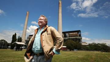 Andrew Twiggy Forrest at Liddell power station in December 2021. Picture: Simone DePeak.