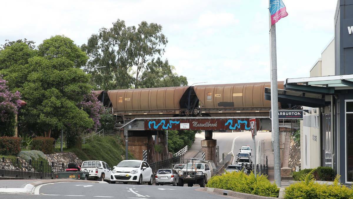 Millions of dollars worth of coal pass through Muswellbrook and Singleton each day. 