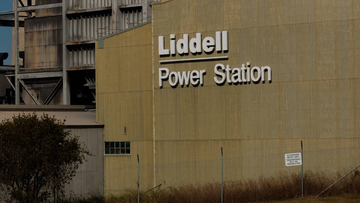Liddell Power Station is starting to show its age. 