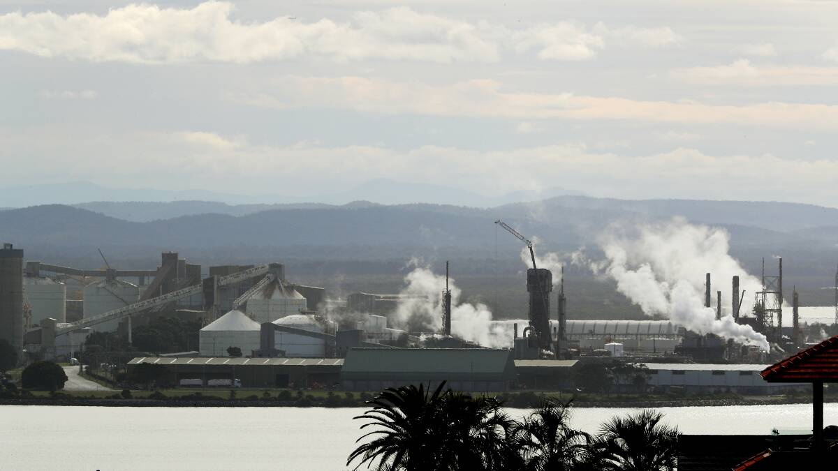 Orica's Kooragang Island Plant. Picture by Peter Lorimer. 