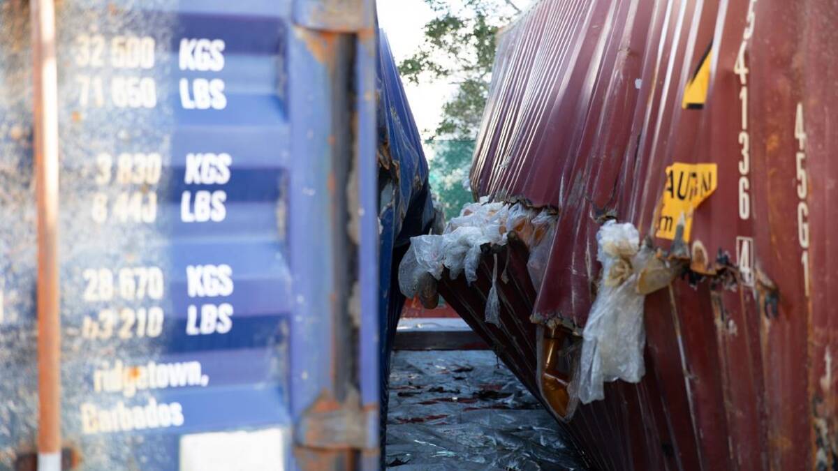 "A complete success" - $17 million container salvage operation wraps up