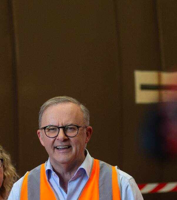 Anthony Albanese says there will be further opportunities for community feedback on the Hunter Offshore Wind Project. Picture by Jonathan Carroll.