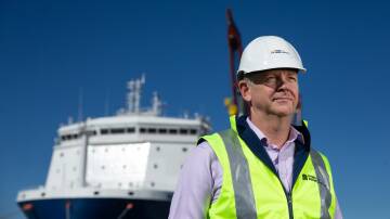 Port of Newcastle chief executive Craig Carmody. Picture by Marina Neil.