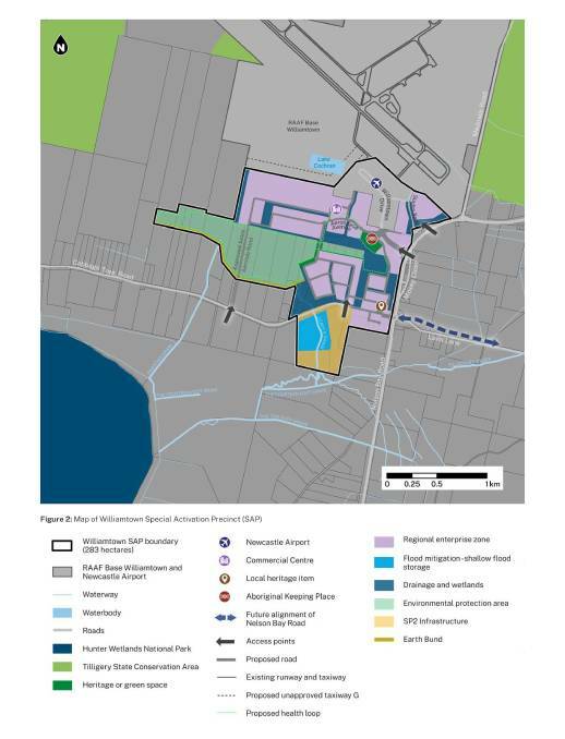 Williamtown Special Activation Precinct up in the air