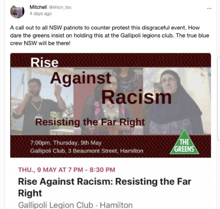 Hunter racism forum cancelled following right-wing response
