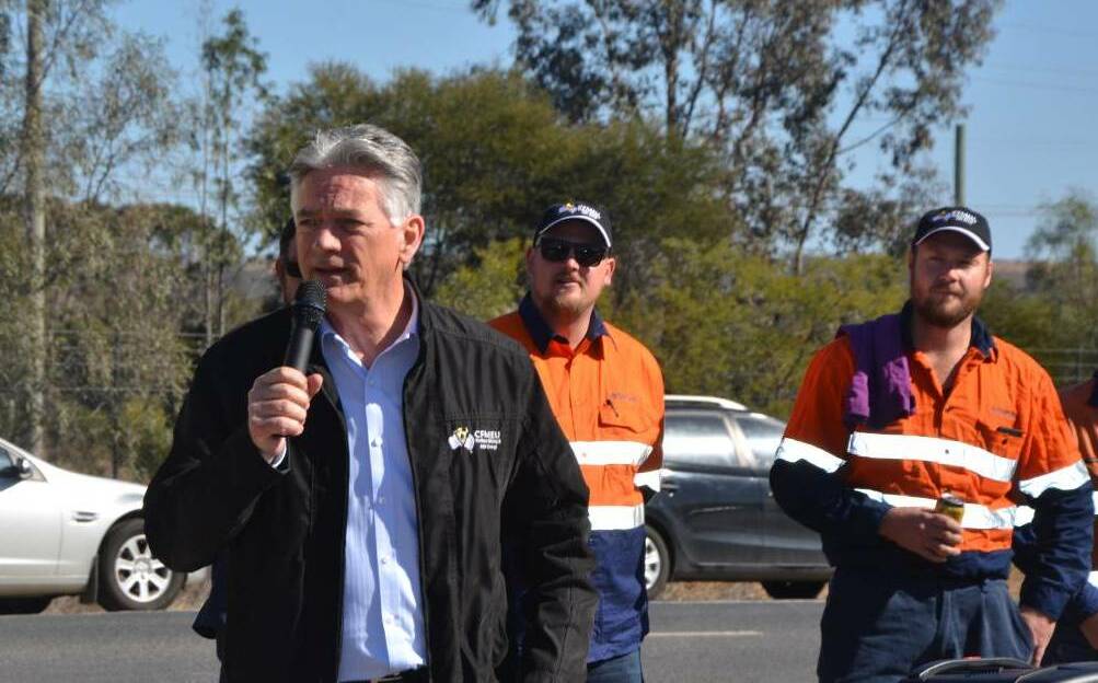 CFMEU Northern Mining and NSW Energy district president Peter Jordan. Picture: Muswellbrook Chronicle
