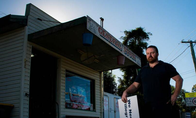 Dungog Store owner Michael Dowling. Picture by Simon McCarthy.