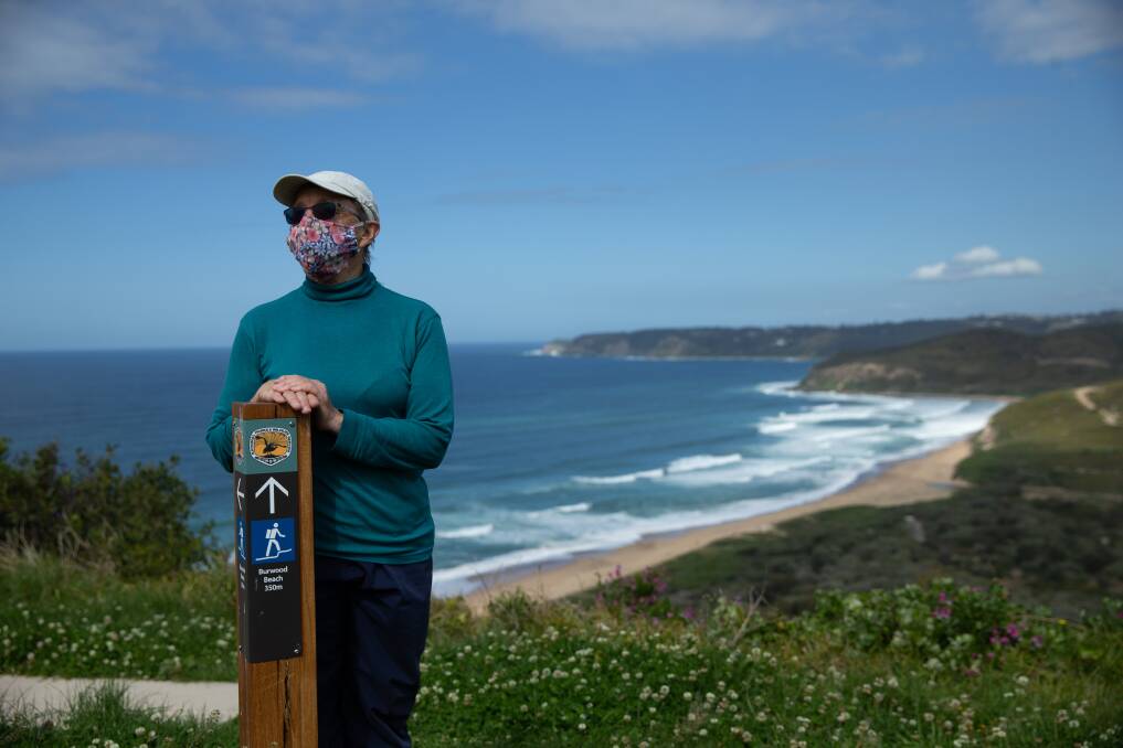 'ABSOLUTELY GLORIOUS': Pauline Bender says a visit to Glenrock is particularly spectacular this time of year but says unleashed dogs are an issue. Pictures: Marina Neil