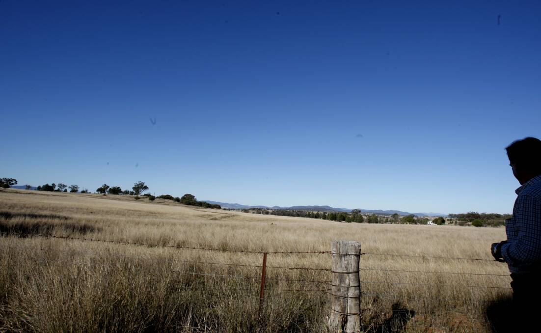 Site of the Shenhua Watermark's proposed Liverpool plains project. 