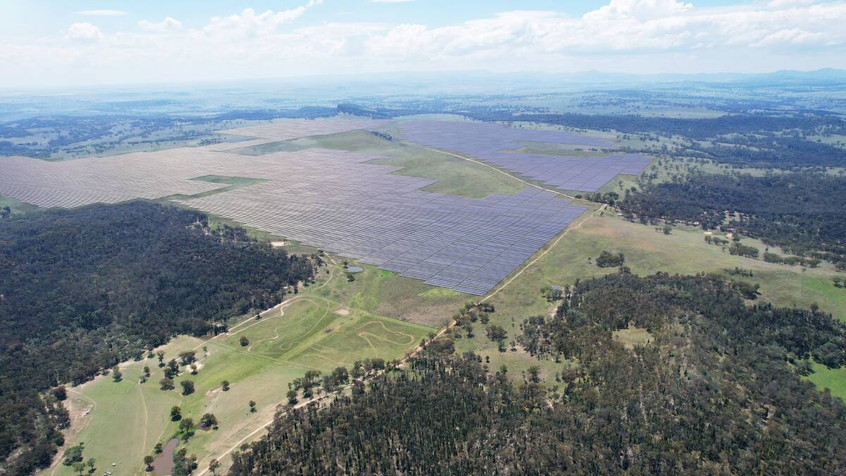 $1.6 billion solar-battery hub plan for Merriwa