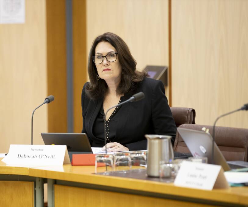 Wanting answers: Central Coast-based senator Deborah O'Neill. Senior Department of Education bureaucrats refused to discuss how enabling programs would continue to be funding in last week's Senate Estimates hearing. 