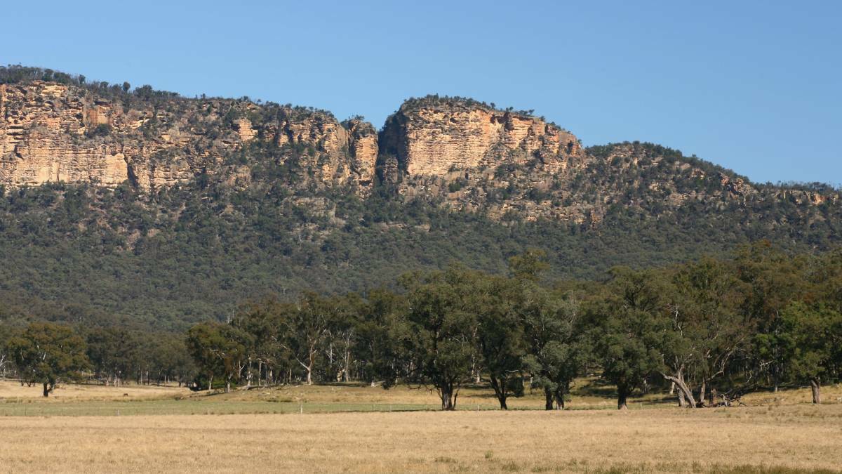 Bylong Valley between Denman and Mudgee where the Independent Planning Commission has rejected development of a Korean-Government backed coal mine.