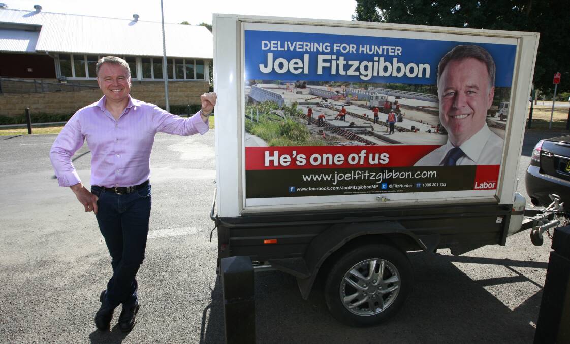 On message: Labor's resources spokesman Joel Fitzgibbon is keen to make it clear that Labor supports the coal industry. 