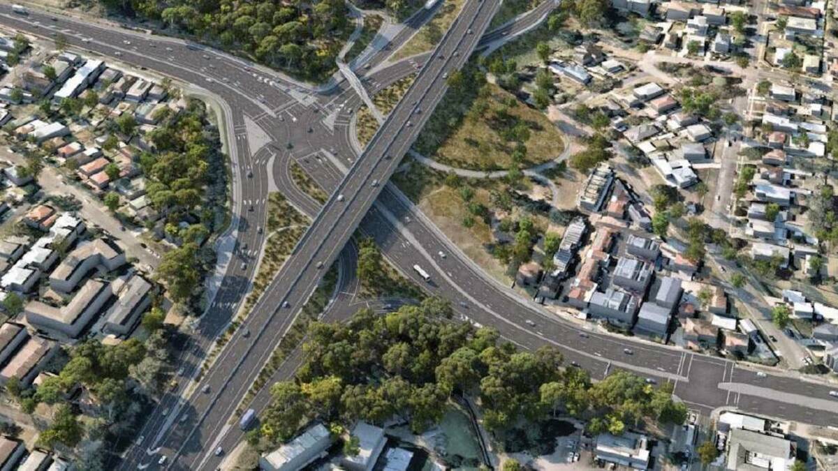 DESIGN: An artist's impression of how the bypass will replace the Jesmond roundabout.