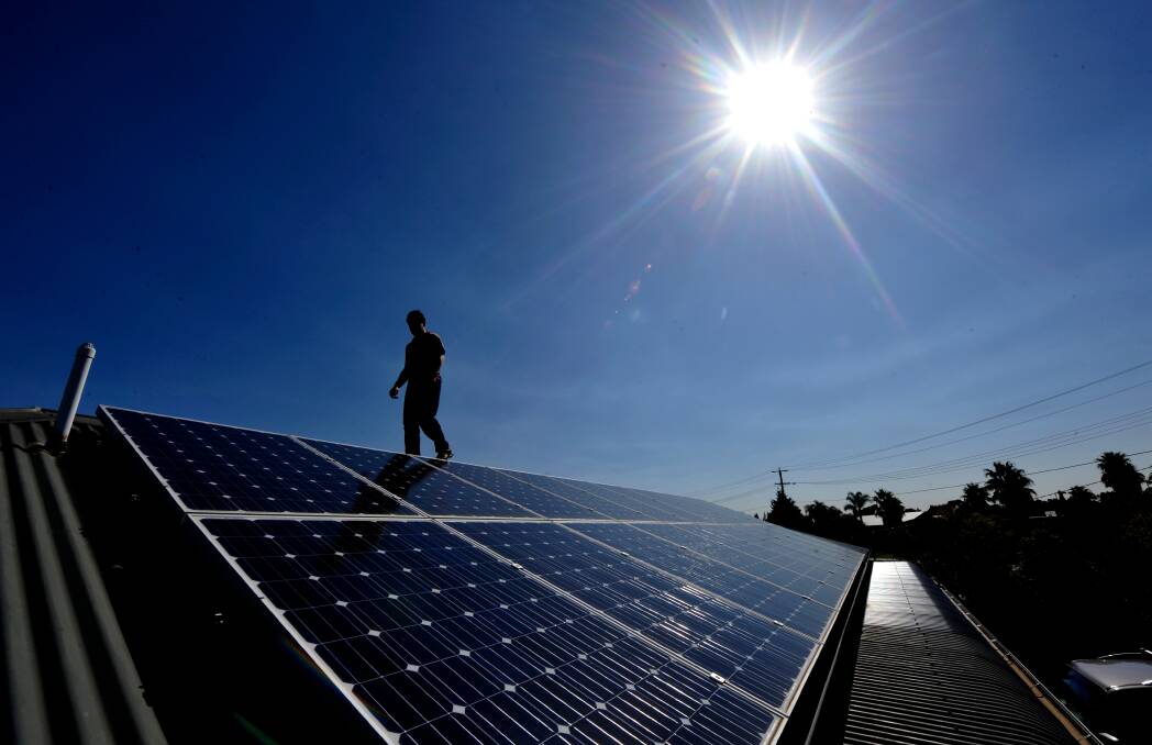 Hot stuff: There are more than 45,000 domestic roof-top solar installations across the Hunter. Picture: Justin McManus