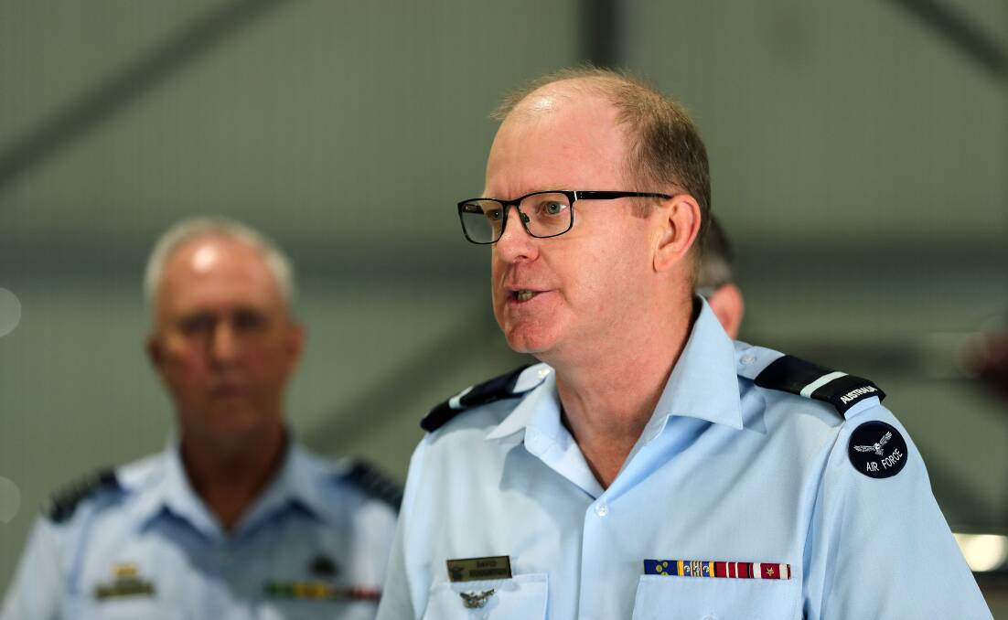 Acting deputy chief of Air Force Air Commodor David Houghton. Picture by Peter Lorimer. 