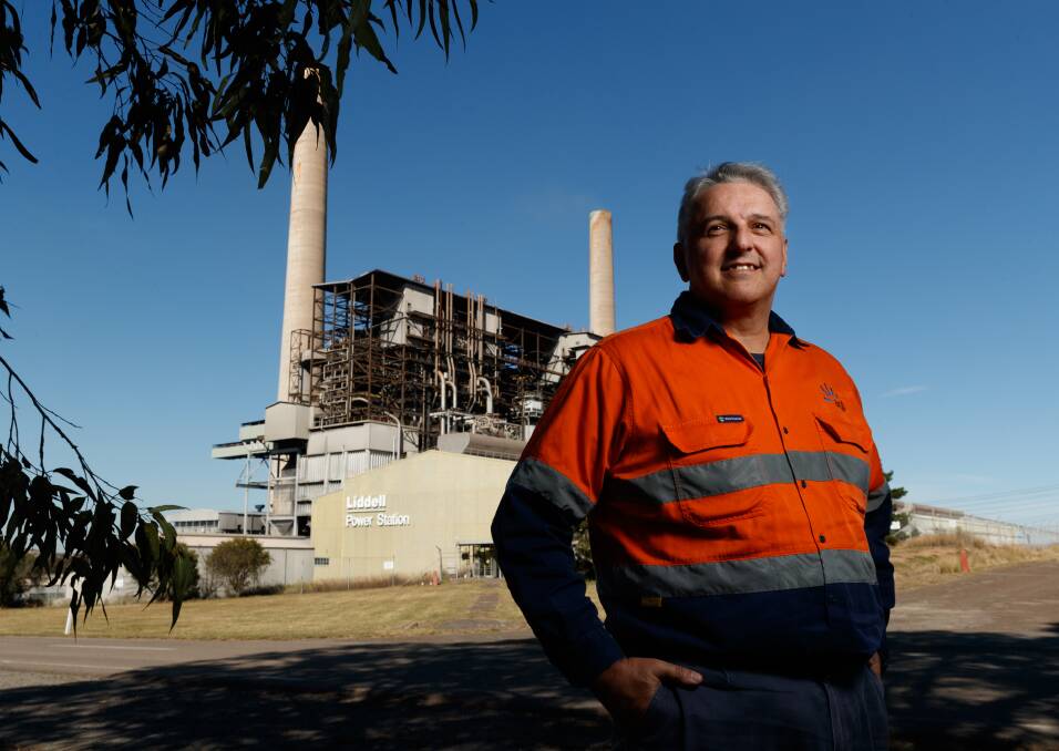 General manager of Liddell and Bayswater power stations Len McLachlan