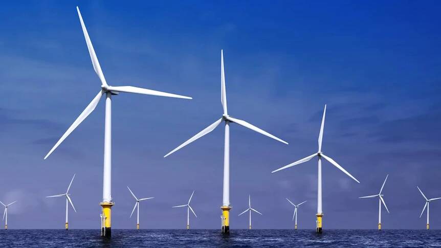 The Hunter Offshore Wind Project will extend from Port Stephens to Catherine Hill Bay. 