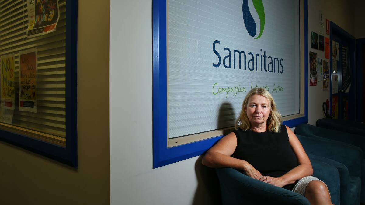 Picking up the pieces: Hunter Samaritans drug and alcohol program co-ordinator Helen Fielder-Gill says ice causes family breakdown. Picture: Max Mason-Hubers.