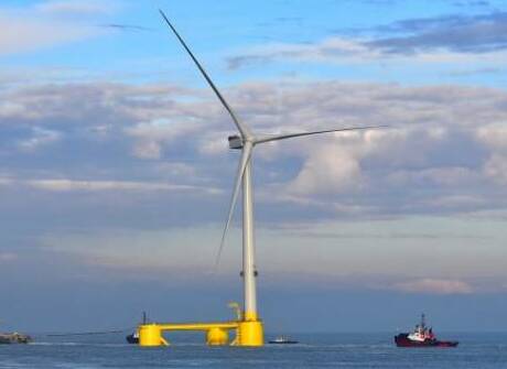 The Novocastrian wind project would include about 130 turbines located 30 kilometres off the coast.