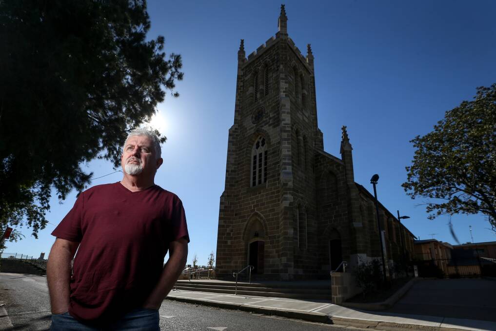 Pushing for change: Abuse survivor Peter Gogarty said he doubted the Vatican summit would bring about meaningful change in the Catholic Church. 