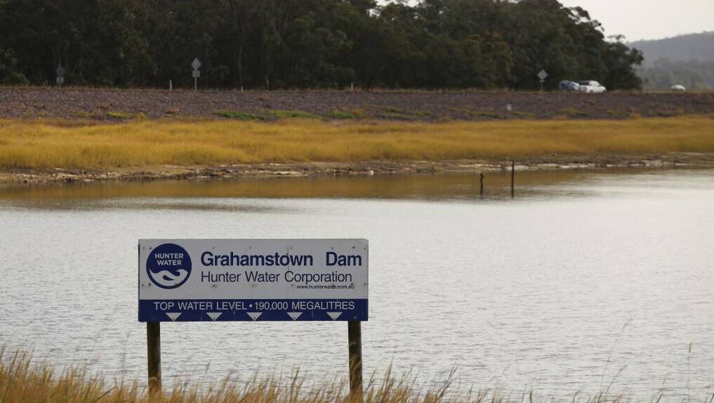 Lower Hunter dam levels dropped to 52.7 per cent in the 2017-20 drought.
