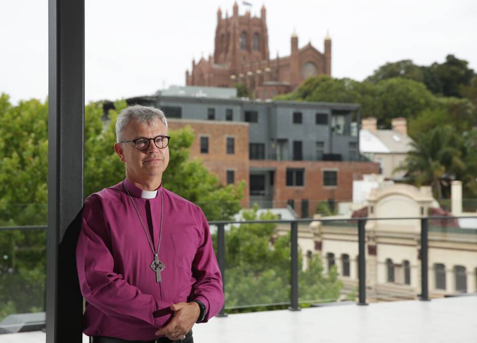 Regret: Newcastle Anglican Bishop Peter Stuart acknowledged the impact of the dioceses' "significant and systemic failures" Picture: Marina Neil