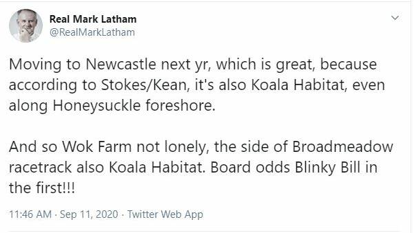 Mark Latham announces move to Hunter