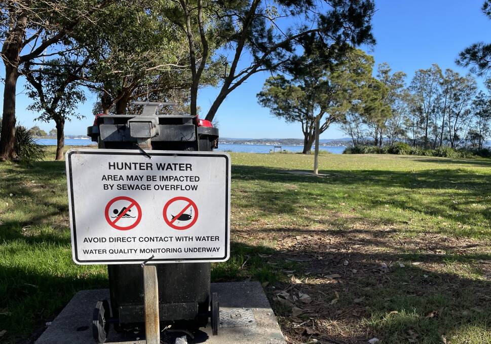 Lake Macquarie sewage leak fixed, Hunter Water says