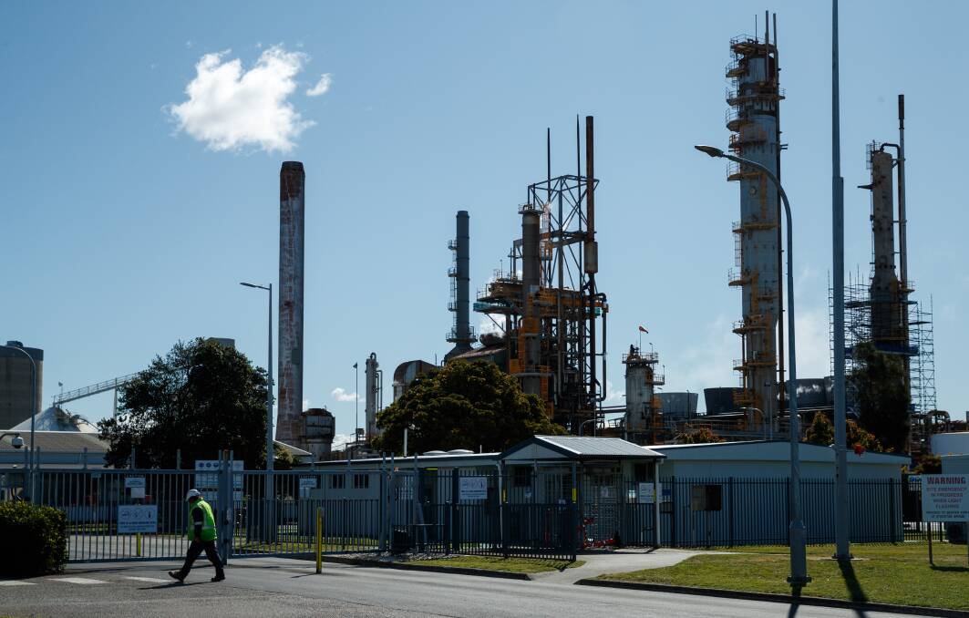 Energy intensive: Orica's Kooragang Island plant. The plant currently uses the Haber-Bosch method to produce ammonia. Picture: Max Mason Hubers