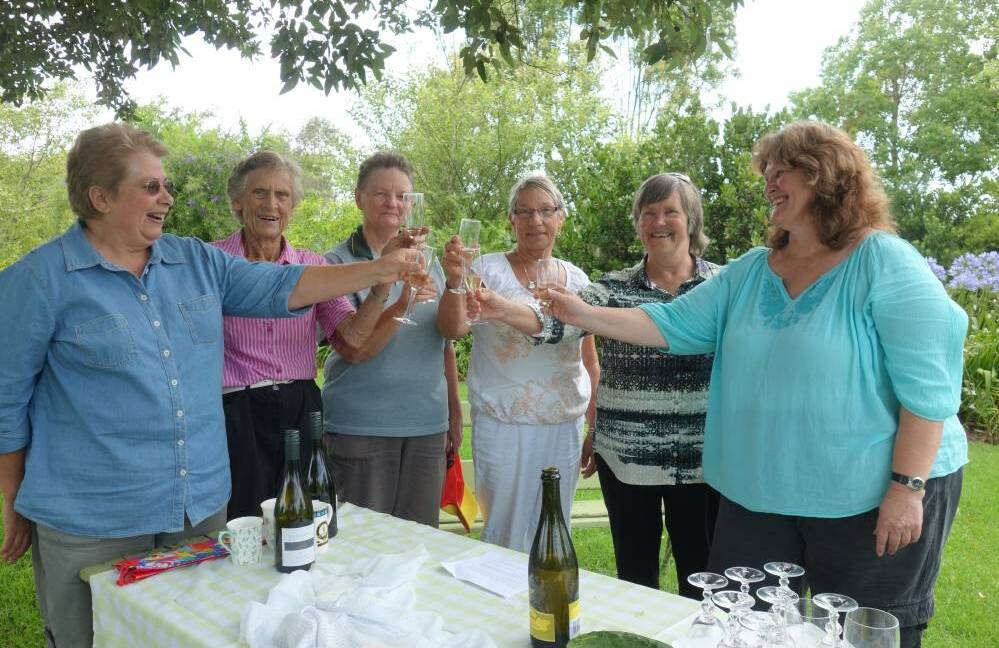 Wendy and friends celebrate following the 2014 Land and Environment court ruling.