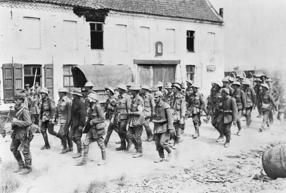 FRANCE: Nord Region, Fromelles Area, Fleurbaix. Western Front. 20 July 1916.  Picture: Australian War Memorial, A01552