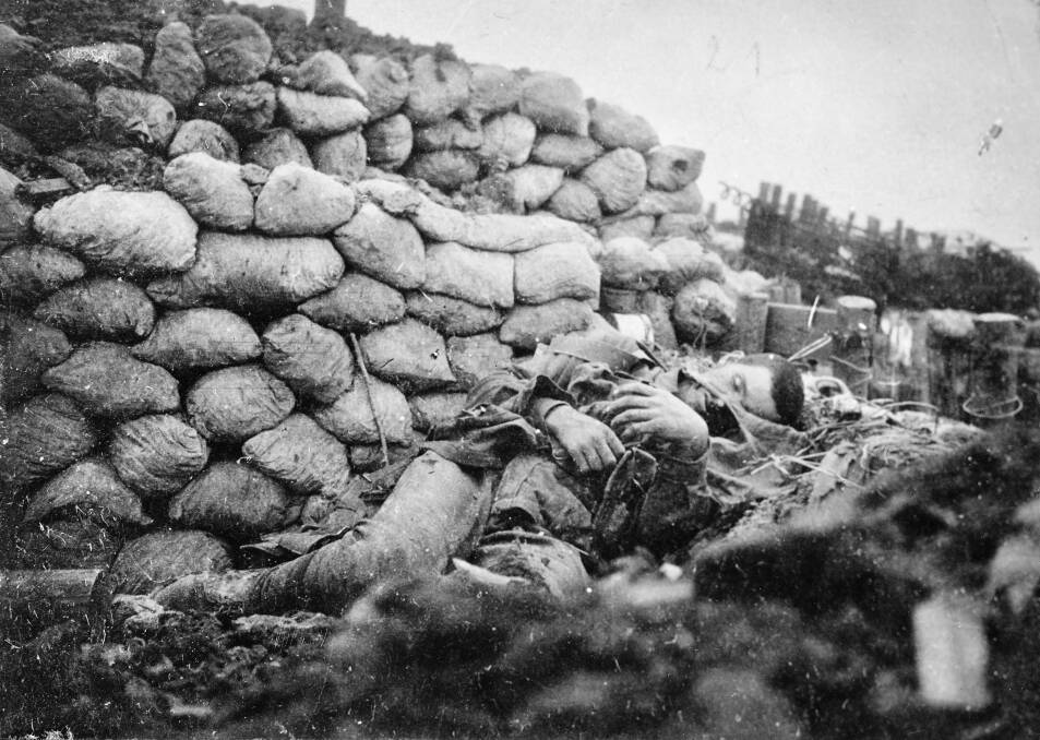 FRANCE: Nord Region, Fromelles Area, Fleurbaix. Western Front. 19 July 1916-20 July 1916. Picture: Australian War Memorial, A01566 