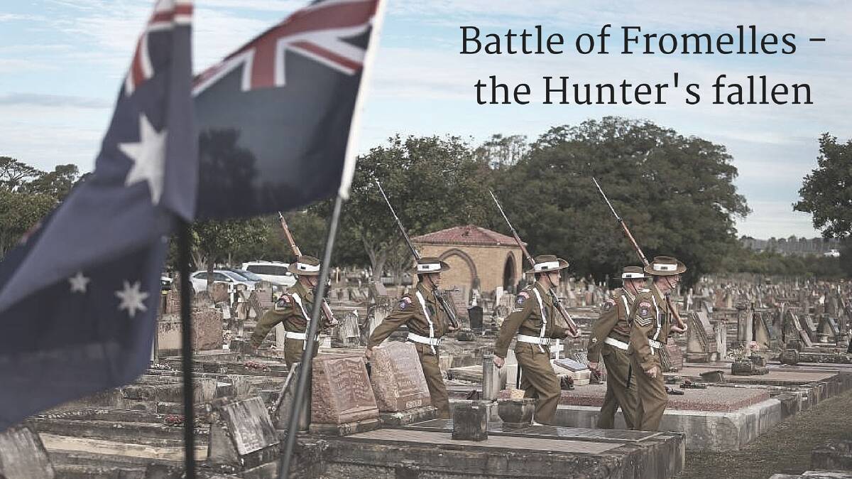 The Hunter’s fallen at Fromelles | honour roll, tribute wall